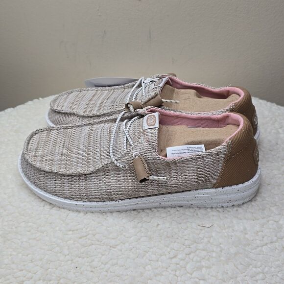 NWT Hey Dude Wendy Sport Mesh Wide Walnut Size 8D - Picture 4 of 8